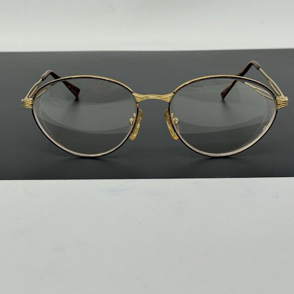 Christian Dior Eyeglasses 2863 41 Gold & Tortoise Red 56 []16-140 - Picture 8 of 16